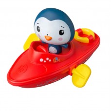 WIND UP BATH BOATS PENGUIN